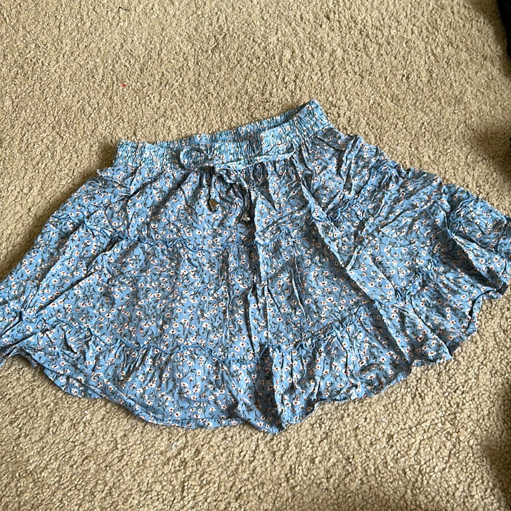 Floral Flowy Skirt